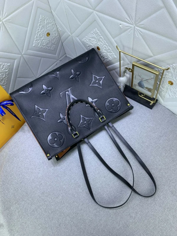 LVBAGS-6-121-ff9270cfce75.webp Louis Vuitton LV Crafty Onthego Gm Black 41Cm, Designer Handbags, Womens Purse, luxury bags