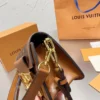 Louis Vuitton Mini Dauphine Lock Xl Brown 20Cm M46537, Designer Handbags, Womens Purse, luxury bags