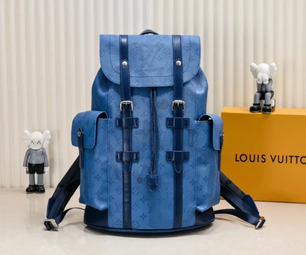LVBB01-2-15a9b4950ab8.webp Louis Vuitton Christopher Mm Blue 44Cm M22636, Designer Handbags, Womens Purse, luxury bags
