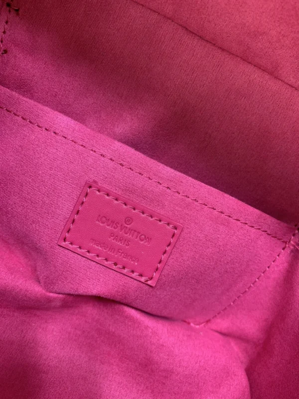 Louis Vuitton Nice Mini Monogram Canvas Pink 20Cm M46767, Designer Handbags, Womens Purse, luxury bags