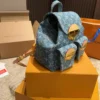 LVBB4-2-1-e00cfbea0f70.webp Louis Vuitton Backpack Venice Denim Blue 20Cm M46836, Designer Handbags, Womens Purse, luxury bags