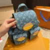 LVBB5-2-1-1a48380b47c3.webp Louis Vuitton Backpack Venice Denim Blue 20Cm M46836, Designer Handbags, Womens Purse, luxury bags
