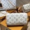 LVBMB4-8f6e1b0a336d.webp Louis Vuitton Speedy Bandoulire 20 Multicolor Beige 20Cm M24709, Designer Handbags, Womens Purse, luxury bags