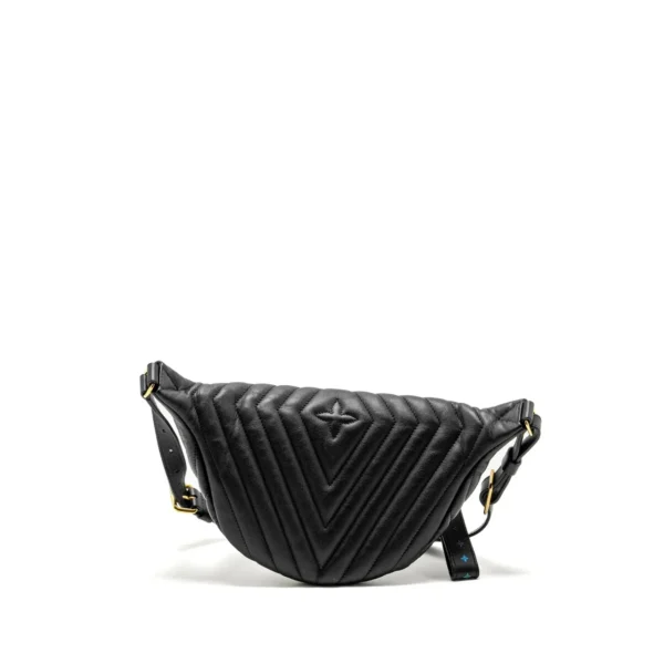 LVBU2-56801b296cca.webp Louis Vuitton New Wave Bumbag Black 32Cm, Designer Handbags, Womens Purse, luxury bags