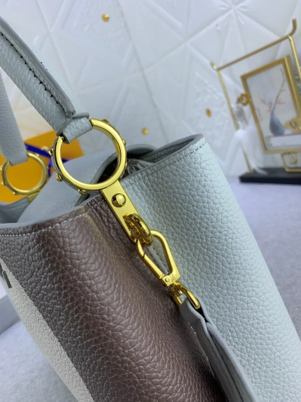 LVCIA03-4411069f6a7c.webp Louis Vuitton Capucines Ice Age White 27Cm, Designer Handbags, Womens Purse, luxury bags