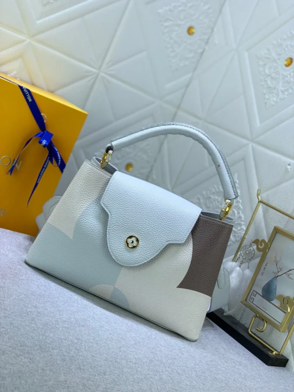 LVCIA06-1-686e37133779.webp Louis Vuitton Capucines Ice Age White 31.5Cm, Designer Handbags, Womens Purse, luxury bags