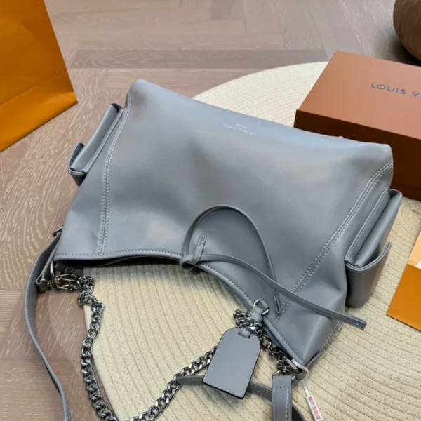 LVGR1-4819ec1f5a2a.webp Louis Vuitton Carryall Dark Mm Gris Trianon 39cm/15.4in M12583, Designer Handbags, Womens Purse, luxury bags