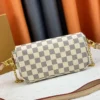LVYWOCBDE04-30dc3ae14bd7.webp Louis Vuitton Ivy Wallet On Chain Bag Damier Ebene Beige 23cm/9in, Designer Handbags, Womens Purse, luxury bags