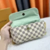 LVYWOCBDE07-a8c7711ffa99.webp Louis Vuitton Ivy Wallet On Chain Bag Damier Ebene Beige 23cm/9in, Designer Handbags, Womens Purse, luxury bags