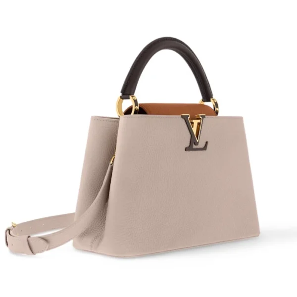 Lv-1-1-1-1678203db12b.webp Louis Vuitton Capucines MM M12956 Gray 31.5cm/ 12.2in, Designer Handbags, Womens Purse, luxury bags