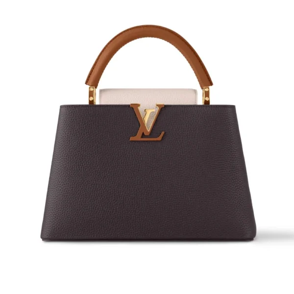 Louis Vuitton Capucines MM M12952 Chocolate 31.5cm/ 12.2in, Designer Handbags, Womens Purse, luxury bags