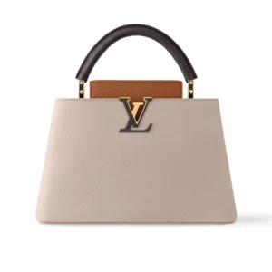 Louis Vuitton Capucines MM M12956 Gray 31.5cm/ 12.2in, Designer Handbags, Womens Purse, luxury bags