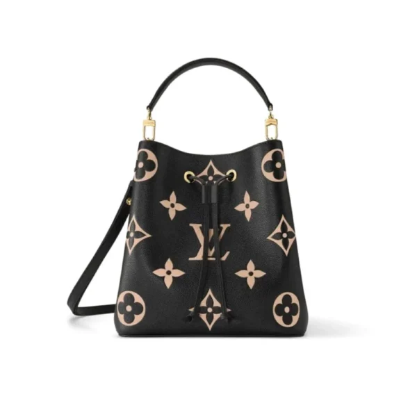 Lv-74-4edbbbd6266d.webp Louis Vuitton Nono Mm Bicolor Monogram Empreinte Leather – Women – Handbags Black 26cm/ 10.2in, Designer Handbags, Womens Purse, luxury bags
