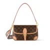 Lv-77-d20e7c6dcb9b.webp Louis Vuitton Diane Monogram – Women – Handbags Black M45985 24cm/ 9.4in, Designer Handbags, Womens Purse, luxury bags