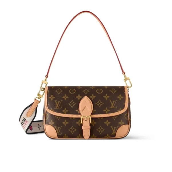 Lv-77-d20e7c6dcb9b.webp Louis Vuitton Diane Monogram – Women – Handbags Black M45985 24cm/ 9.4in, Designer Handbags, Womens Purse, luxury bags
