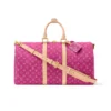 SUPERCLONE-2026-07-01T143032.130.webp Louis Vuitton Keepall 45 Bag Fuchsia Denim M27944