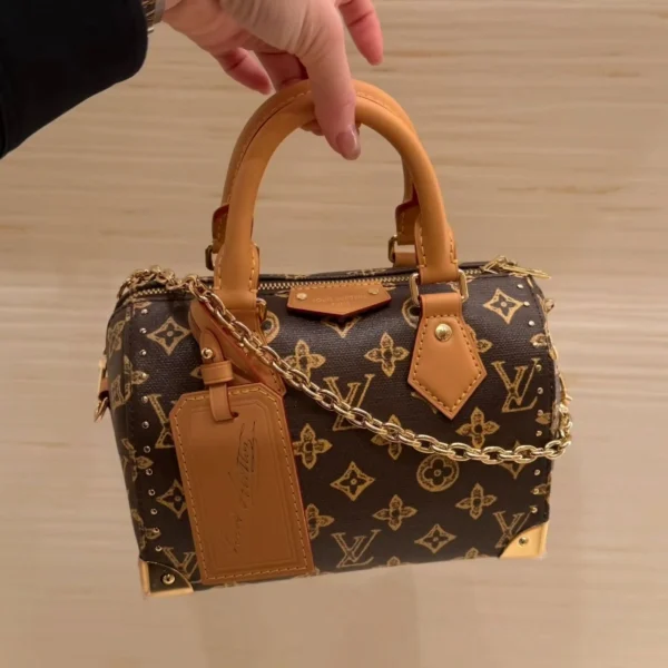 Louis Vuitton Speedy Trunk 20-Pack Box Bag Monogram Origine 16 cm M28102
