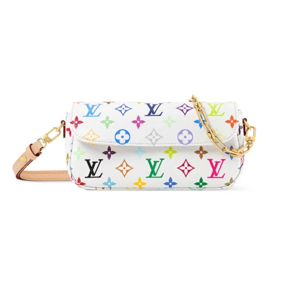 Louis Vuitton LV x TM Ivy On Chain Bag Multicolor White 23.5cm M27492