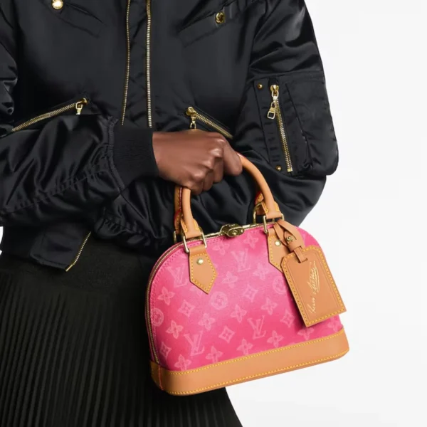SUPERCLONE-2026-07-03T104847.831.webp Louis Vuitton Alma BB Bag Monogram Origine Rose Ruban 23.5cm M28272