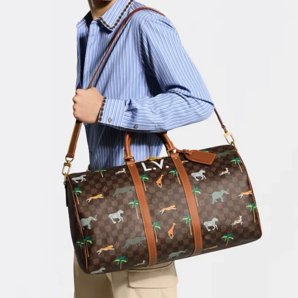 SUPERCLONE-2026-08-10T155821.305.webp Louis Vuitton Keepall Bag 50cm/19.7in Brown M28166