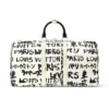 SUPERCLONE-2026-08-10T161809.606.webp Louis Vuitton Keepall Bandoulière Bag 50cm/19.7in Black/White Cowhide N40804