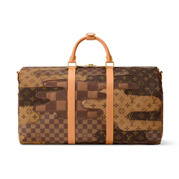SUPERCLONE-2026-08-10T163720.682.webp Louis Vuitton Keepall Bandoulière Bag 50cm/19.7in Brown Monogram Landscape M26119