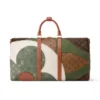 Louis Vuitton Keepall Bandoulière Bag 50cm/19.7in Monogram Khaki Canvas Material M29190