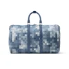 SUPERCLONE-2026-08-11T145255.179.webp Louis Vuitton Keepall Bandoulière Bag 45cm/17.7in Denim Blue M29601
