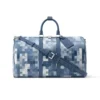 SUPERCLONE-2026-08-11T150211.159.webp Louis Vuitton Keepall Bandoulière Bag 45cm/17.7in Denim Blue M29601