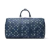 Louis Vuitton Keepall Bandoulière Bag 50cm/19.7in Navy Blue Calfskin M28836