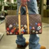 SUPERCLONE-2026-08-11T152022.205.webp Louis Vuitton Keepall Bandoulière Bag LV x TM 45cm/17.7in Monogram Canvas M14182