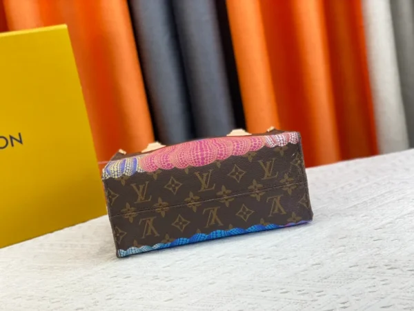 Louis Vuitton X Yayoi Kusam Onthego 25Cm M46466, Designer Handbags, Womens Purse, luxury bags