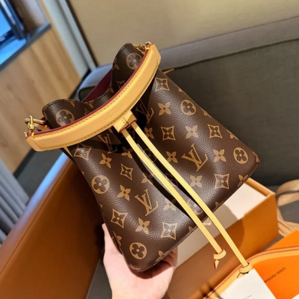 TBN3-5-1-beb58f4d3e6e.webp Louis Vuitton N?Ono? Bb Bag Monogram Brown 20Cm M46581, Designer Handbags, Womens Purse, luxury bags
