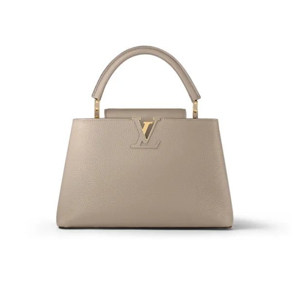 Louis Vuitton Capucines Mm Grey 31Cm M42253, Designer Handbags, Womens Purse, luxury bags