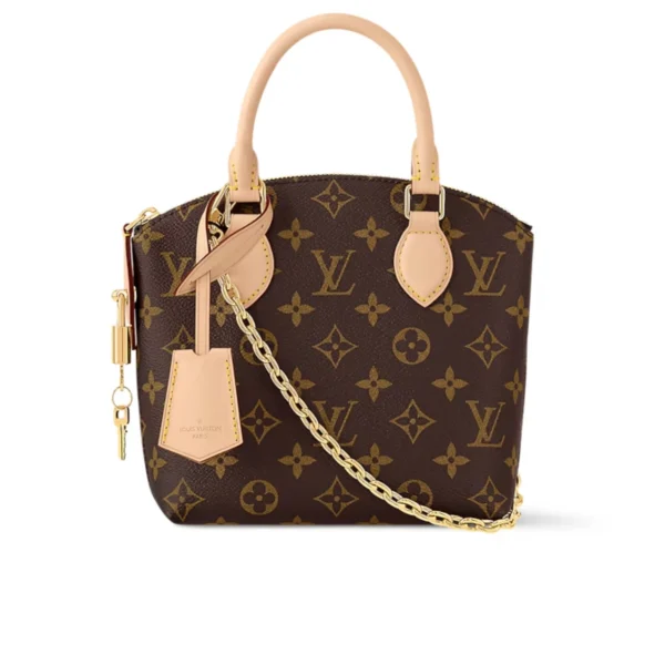Louis Vuitton Lockit Bb Bag Monogram Brown 16Cm M12019, Designer Handbags, Womens Purse, luxury bags