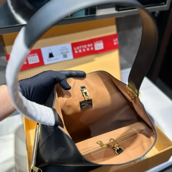 TBNB7-3-1-1-7c5e5114a5b6.webp Louis Vuitton Low Key Hobo Bag With Gold Hardware In Black 43Cm M24856, Designer Handbags, Womens Purse, luxury bags
