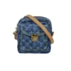 VLBB1-6-0a1c088cf14e.webp Louis Vuitton Camera Bag Blue Denim Monogram And Vachetta Trim 19Cm, Designer Handbags, Womens Purse, luxury bags