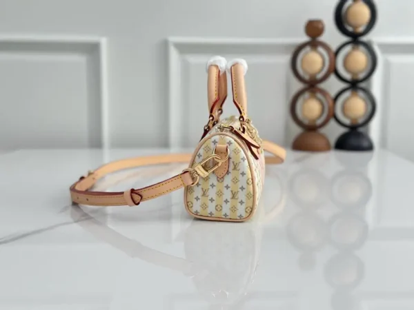 Louis Vuitton Nano Speedy Bag Banana Yellow 16cm M29030
