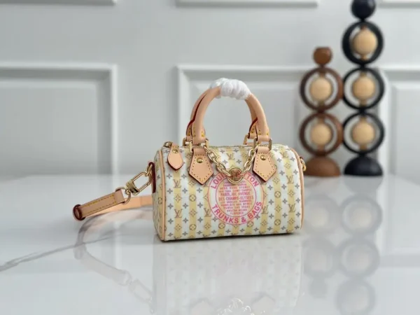 Louis Vuitton Nano Speedy Bag Banana Yellow 16cm M29030