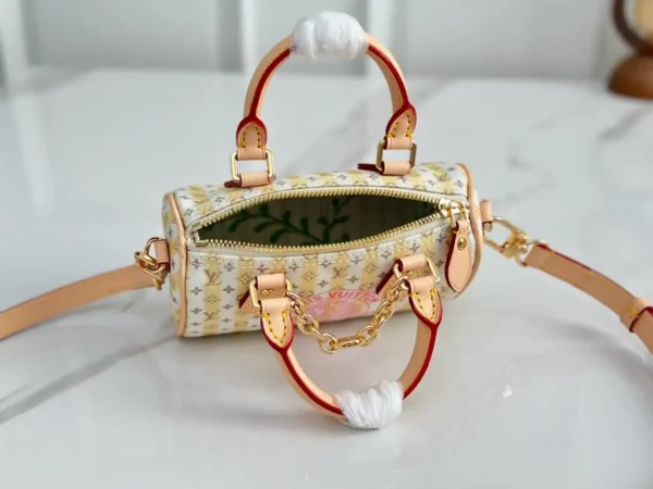 Louis Vuitton Nano Speedy Bag Banana Yellow 16cm M29030
