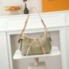 Louis Vuitton Carryall Cargo PM Bag Khaki Denim 33.5cm M27623