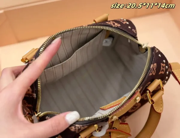 Louis Vuitton Speedy Trunk 20-Pack Box Bag Monogram Origine 16 cm M28102