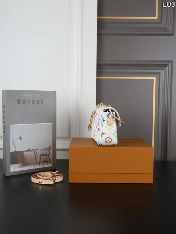 Louis Vuitton LV x TM Ivy On Chain Bag Multicolor White 23.5cm M27492