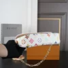 Louis Vuitton LV x TM Ivy On Chain Bag Multicolor White 23.5cm M27492