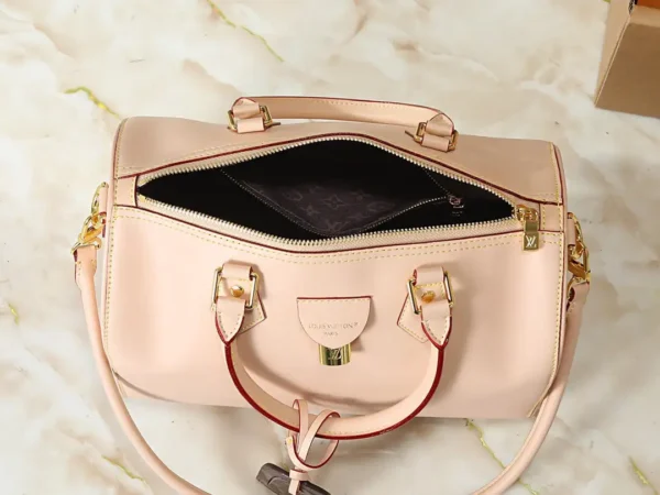 Louis Vuitton Speedy Soft 30 Bag Beige 35cm M27387