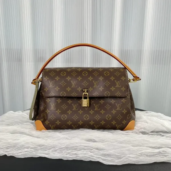 Louis Vuitton LV Hide Away MM Monogram Canvas 36cm M14473, Designer Handbags, Womens Purse, luxury bags