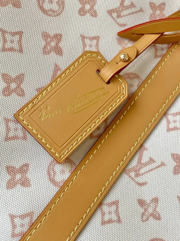 Louis Vuitton Keepall Bandoulière Bag 45cm/17.7in Monogram Dune / Beige M28238