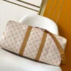 Louis Vuitton Keepall Bandoulière Bag 45cm/17.7in Monogram Dune / Beige M28238