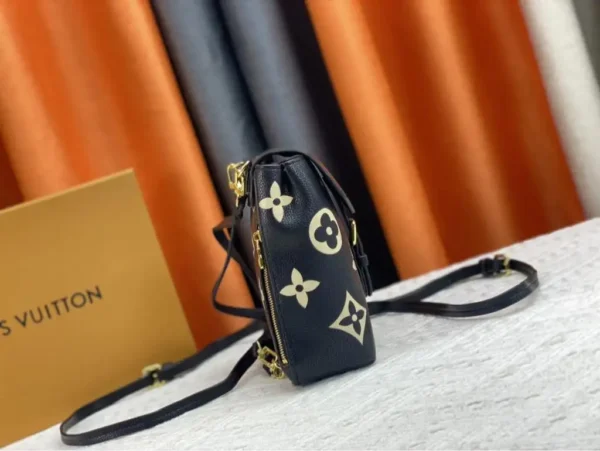 Louis Vuitton Tiny Backpack Tourterelle Black 19cm