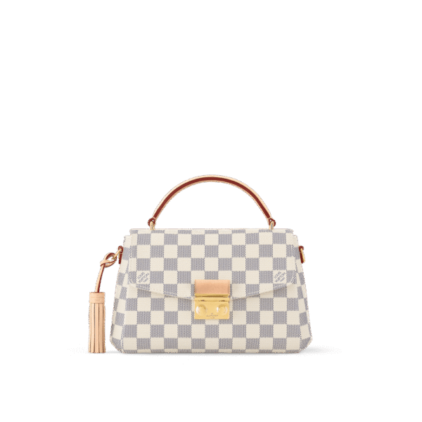 Louis Vuitton Croisette Damier Azur Canvas, Designer Handbags, Womens Purse, luxury bags